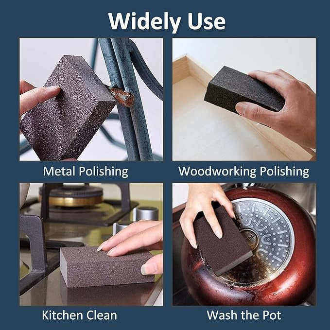 KUNMI® Wet Dry Sanding Sponge Foam Sandpaper Block Washable