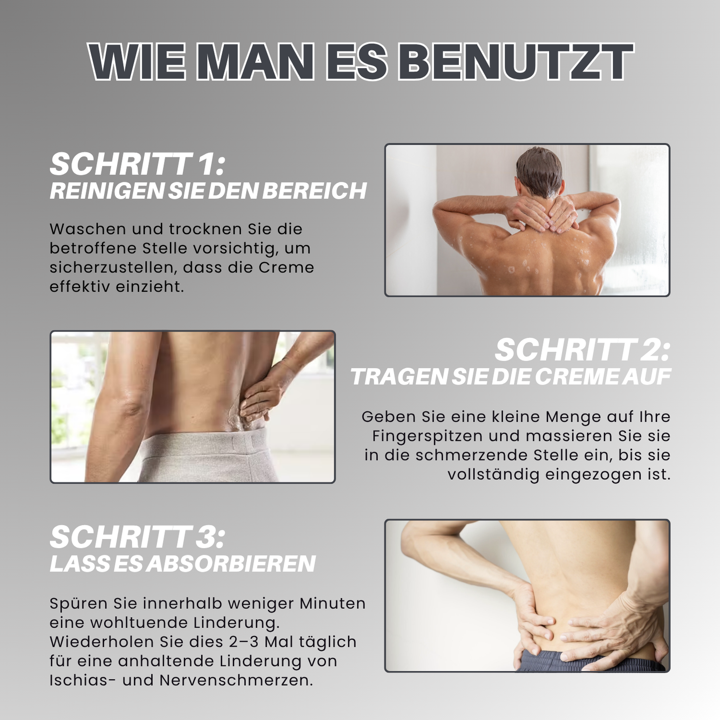 NovaRX® Ischias Erleichternd Creme