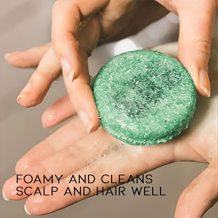 Herbal Essential Oil Infused Shampoo Bar (Mint) Hair Styling Tools Every Day And Night 
