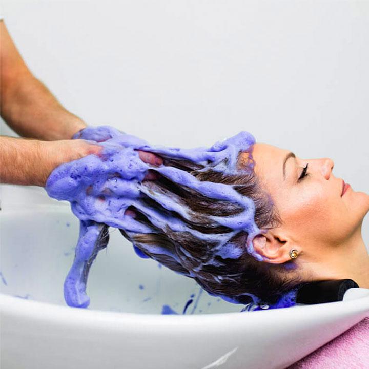 Anti-Brassy Shampoo Hair Color Every Day And Night 