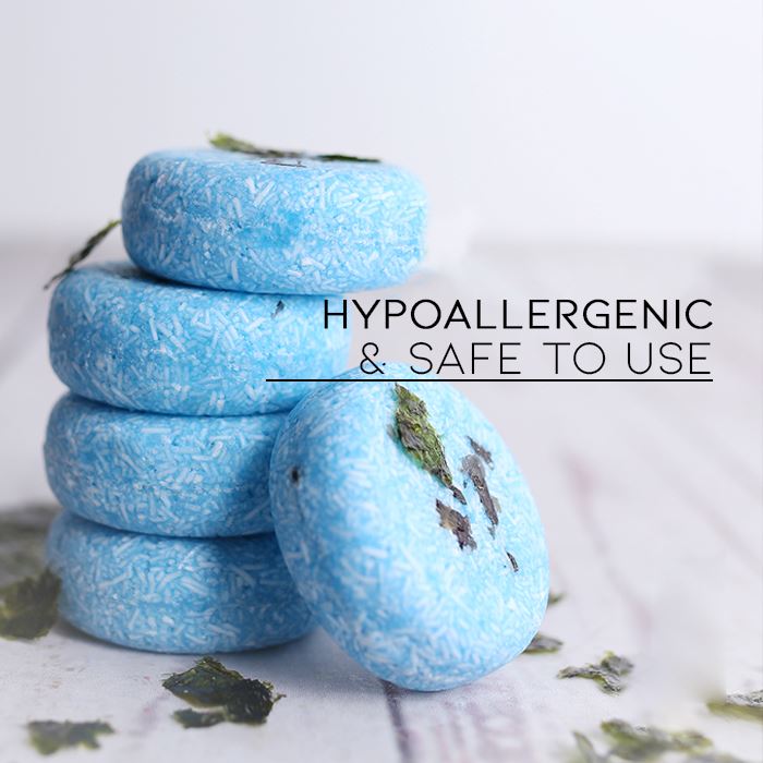 Herbal Essential Oil Infused Shampoo Bar (Seaweed) Hair Styling Tools Every Day And Night 