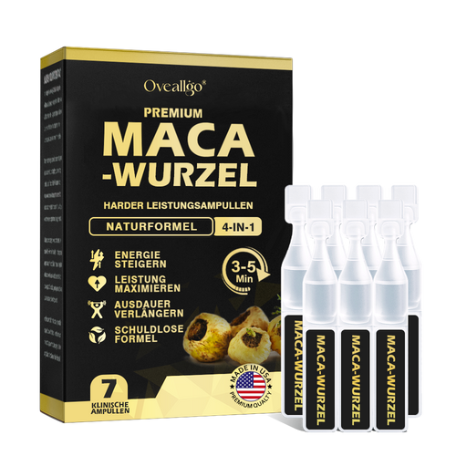 Oveallgo® Maca-Wurzel HARDER Leistungsampullen