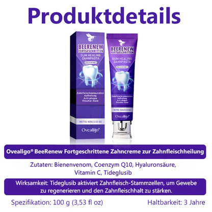 Oveallgo® BeeRenew Zahnpasta für fortgeschrittene Zahnfleischheilung