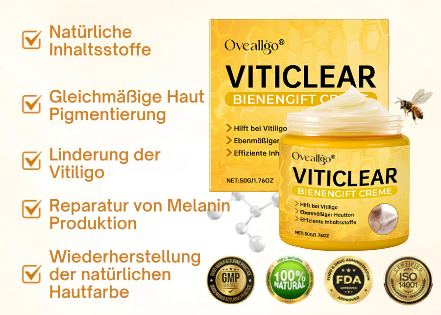 Oveallgo® VitiClear Bienengift Creme Prox