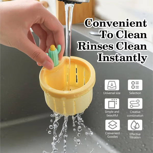 KUNMI®🌵2025 NEW🌵Cactus Kitchen Sink Drain Strainer PRO