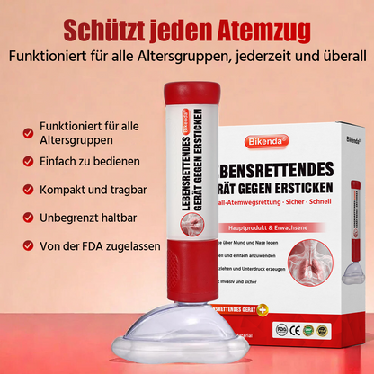 Bikenda® Lebensrettendes Gerät gegen Ersticken