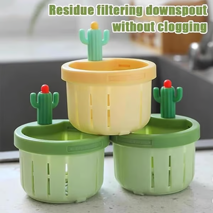 KUNMI®🌵2025 NEW🌵Cactus Kitchen Sink Drain Strainer PRO
