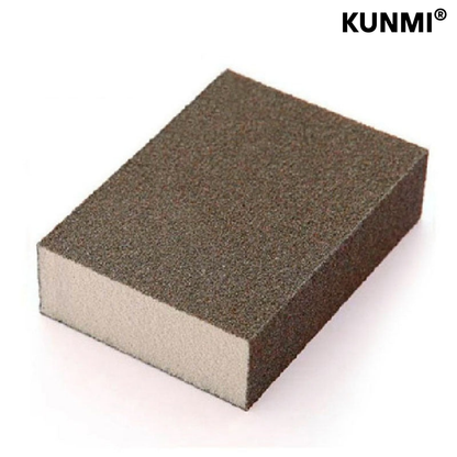 KUNMI® Wet Dry Sanding Sponge Foam Sandpaper Block Washable