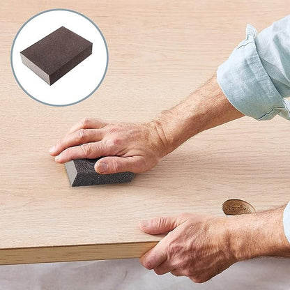 KUNMI® Wet Dry Sanding Sponge Foam Sandpaper Block Washable