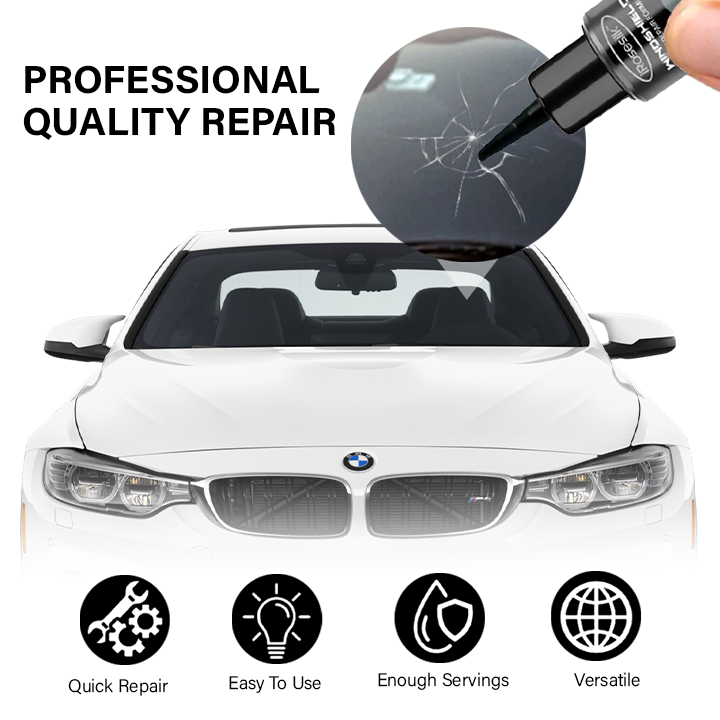 iRosesilk™ GlassFix Guard: 2024 Windshield Crack Repair Formula