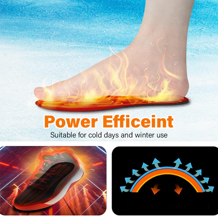 iRosesilk™ SmartHeat USB Insoles