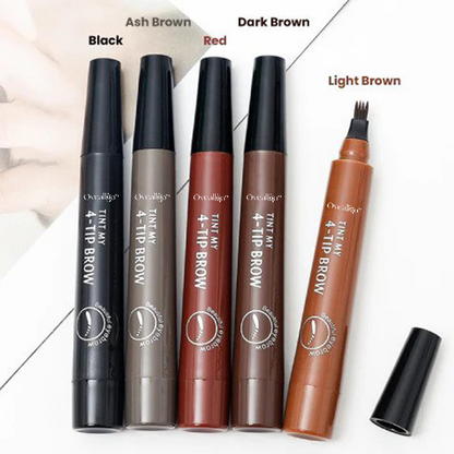Oveallgo™ 4-Tip Advanced Microblading Eyebrow Tattoo Pen