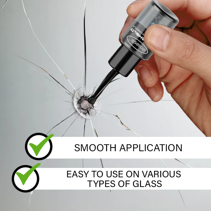 iRosesilk™ GlassFix Guard: 2024 Windshield Crack Repair Formula