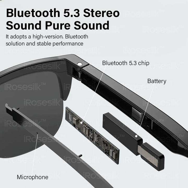 iRosesilk™ Futuristic Bluetooth Smart Glasses