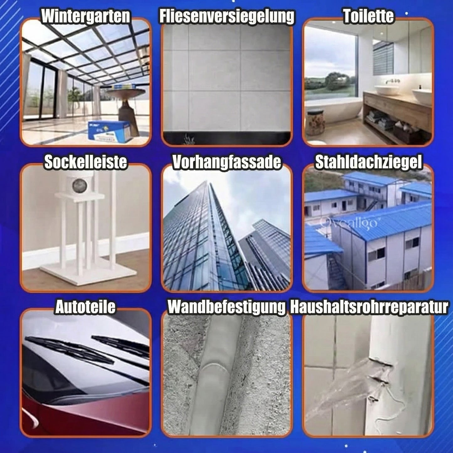 Oveallgo® Allzweck-Superklebstoff für strukturelle Abdichtungen