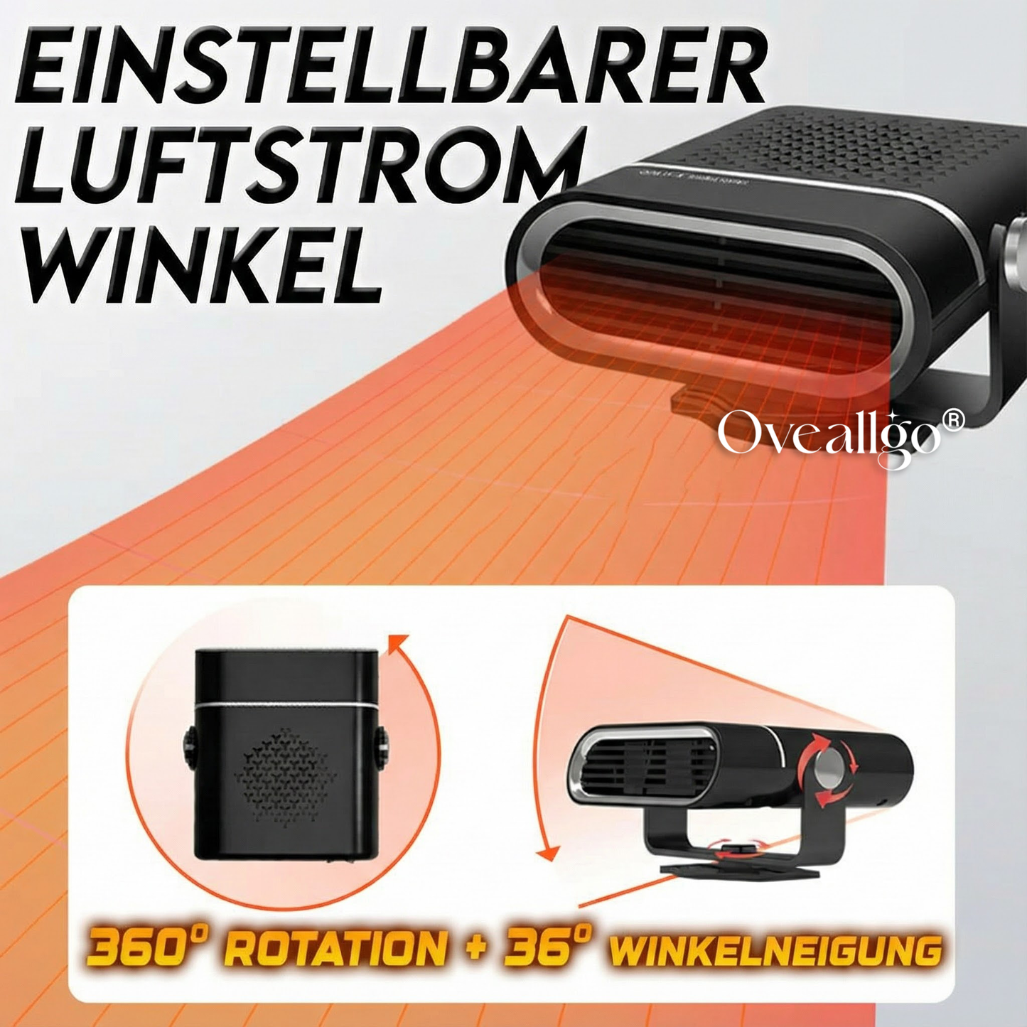 Oveallgo® Mehrzweck-Auto-Entfeuchtungsheizung