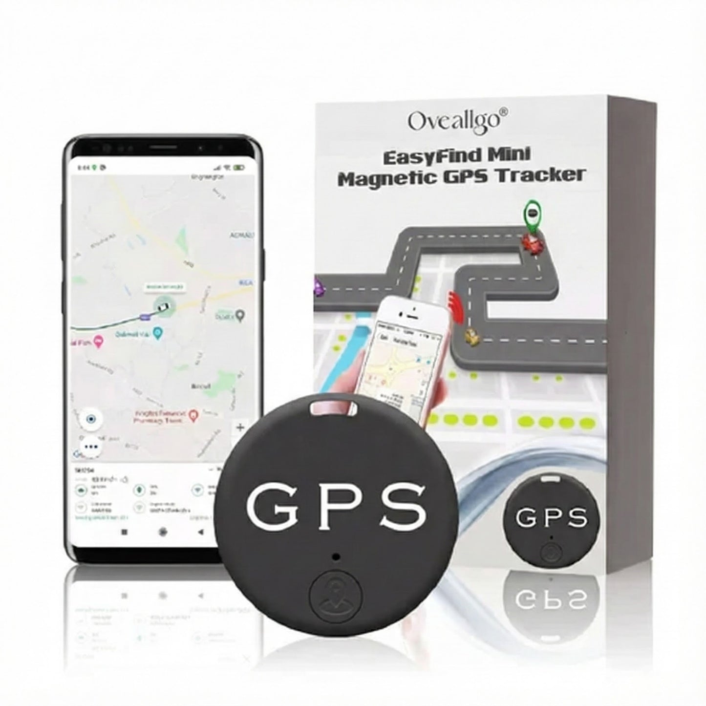 Oveallgo® EasyFind Mini Magnetischer GPS-Tracker