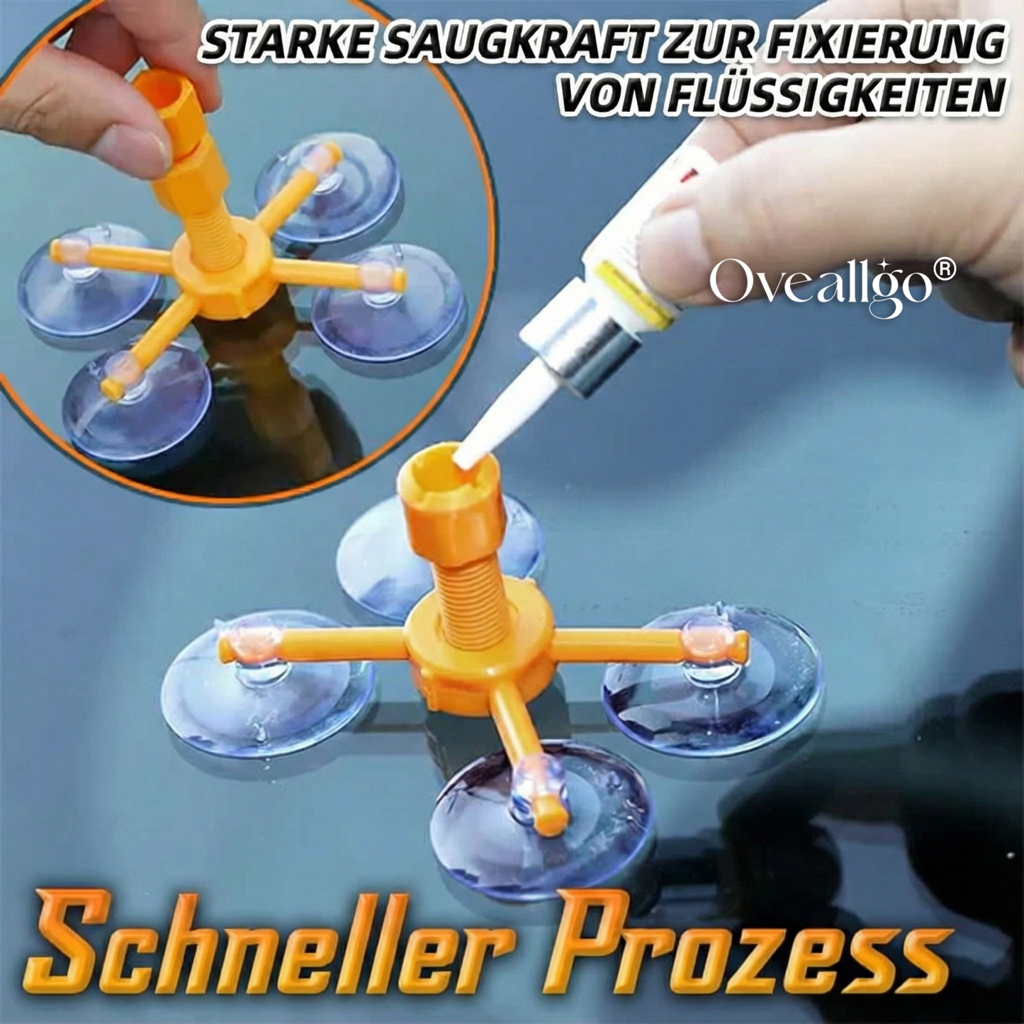 Oveallgo® Cracks-Saver Professional Windschutzscheiben-Reparaturset