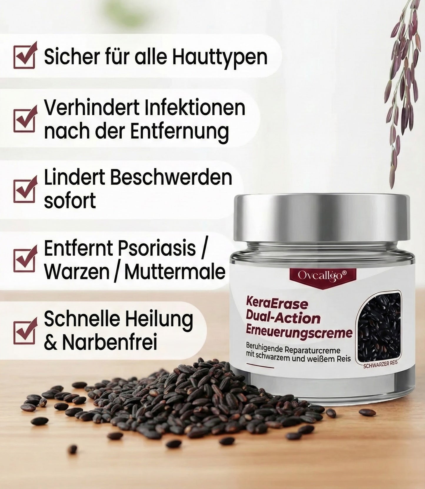 Oveallgo® KeraErase Dual-Action Erneuerungscreme