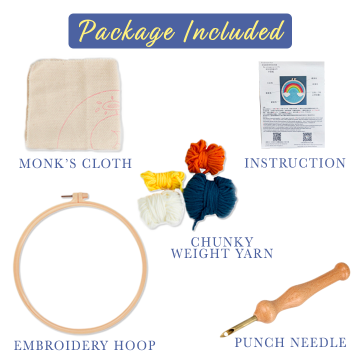 Easy Punch Needle Embroidery Expert Kit