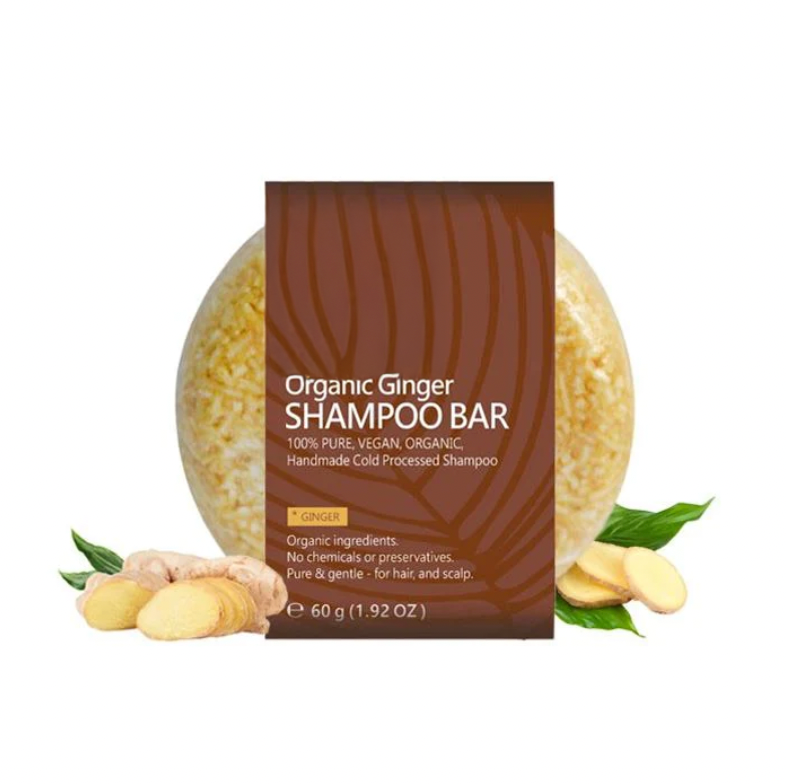 Herbal Essential Oil Infused Shampoo Bar (Ginger)