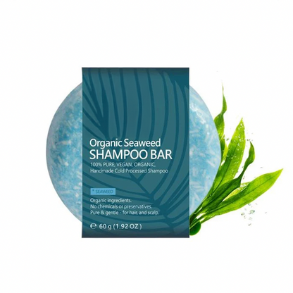 Herbal Essential Oil Infused Shampoo Bar (Seaweed)