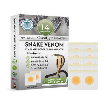 Oveallgo™ Snake Venom Lymphatic Detox Patch (For all lymphatic problems and obesity)