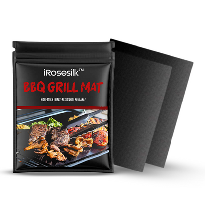 iRosesilk™ Easy Clean Non-Stick BBQ Grill Mat