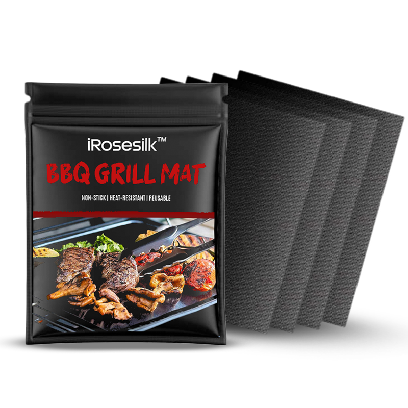 iRosesilk™ Easy Clean Non-Stick BBQ Grill Mat