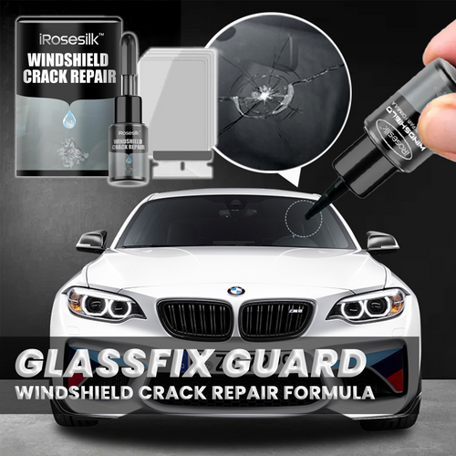 iRosesilk™ GlassFix Guard: 2024 Windshield Crack Repair Formula