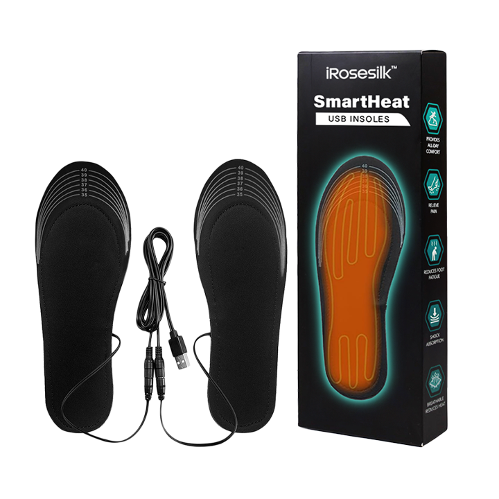 iRosesilk™ SmartHeat USB Insoles