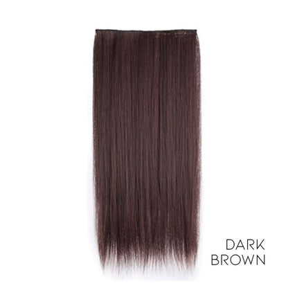 Clip-In Invisible Hair Extension Morning Shades Dark Brown 