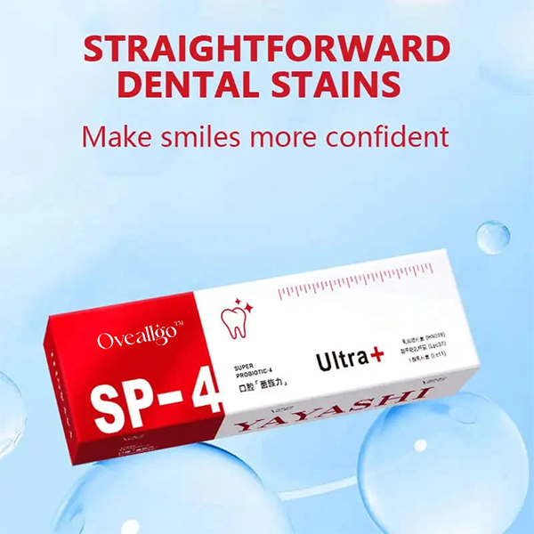 🔥2024 HOT SALE🔥 Oveallgo™ SP-4 Probiotic Whitening Toothpaste